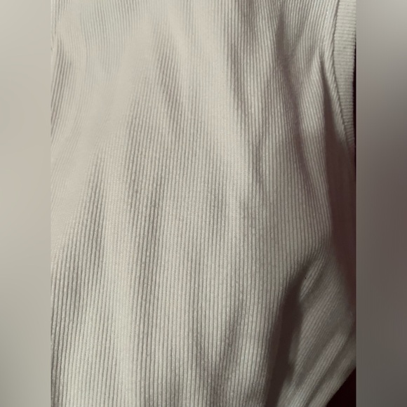 Bozzolo White Racerback Top - Picture 2 of 5